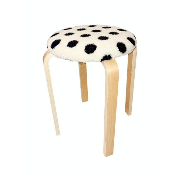 Dumble dot stool (ivory)