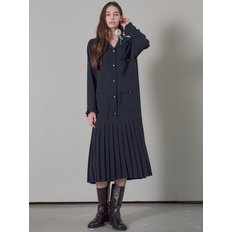 SAILOR POCKET PLEATS DRESS_NAVY