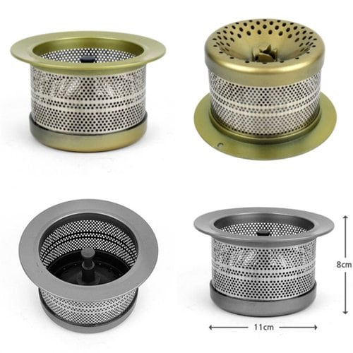 싱크대거름망 씽크대 탈수기 배수구망 소 직경11-14cm(4)