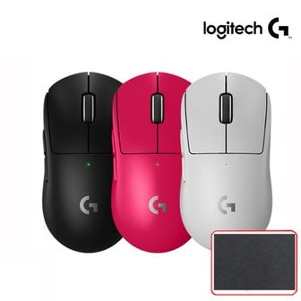 Logitech 로지텍코리아 G PRO X SUPERLIGHT 2 무선 게이밍 마우스 지슈라2+마우스패드