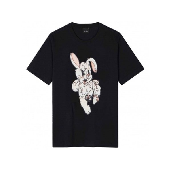 25SS 폴 스미스 반팔 티셔츠 M2R011RPP513279 BLACK DOM