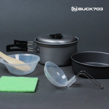  BUCK703 땡가격 SALE 경질 라면코펠 8P(SD-200) 캠핑 캠핑용품 캠핑코펠세트 경질코펠