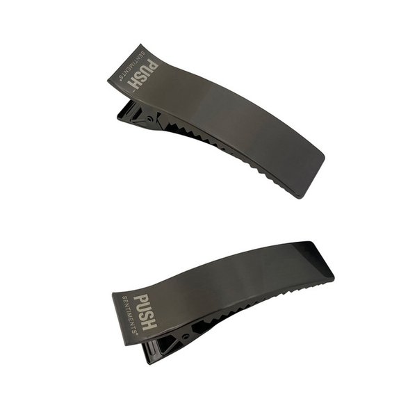 NO.291 [BLACK] HAIR PIN 2SET 푸쉬핀 클립