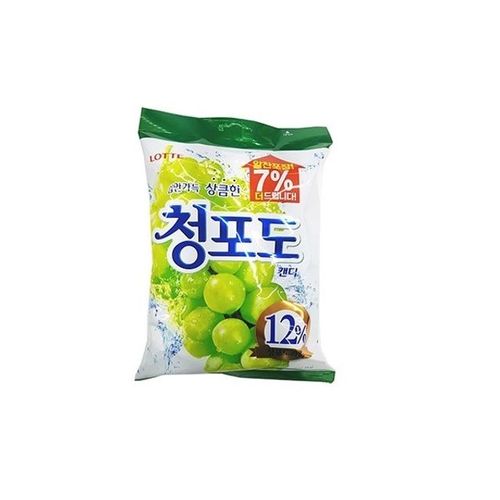 사탕 롯데 청포도 323g