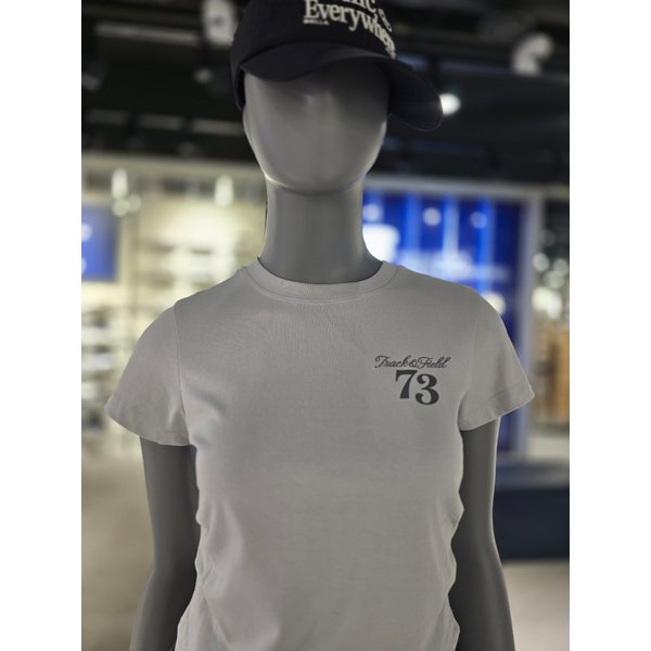 [파주점] 여성 셔링 크롭 반팔 티(FS2RSH2157F-CGY)
