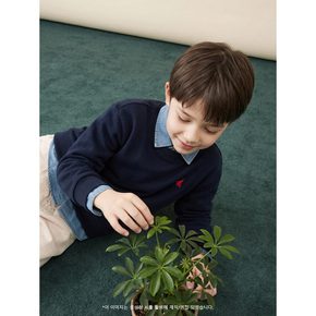 [BEANPOLE KIDS] [Essential] 스?셔츠  네이비 BI6941UE9R BI6941UE9R