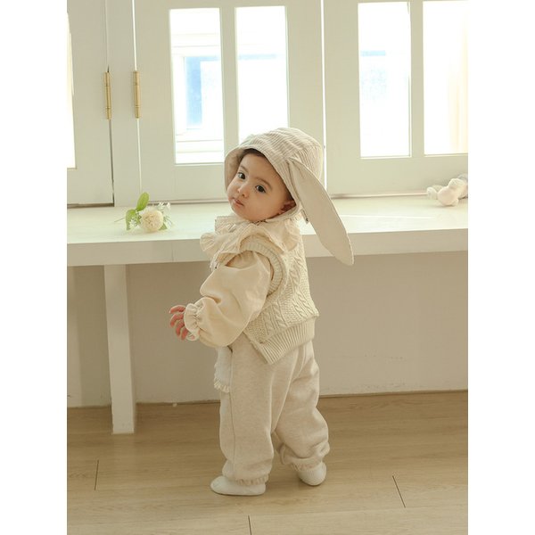 애교쟁이 - 유아 레이스 조거팬츠