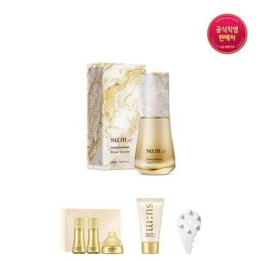 숨37˚ [혜택+]로시크숨마 리페어 에센스 30ml(+세라믹 마사저 증정)