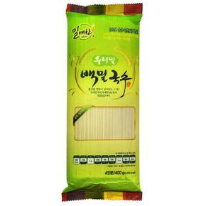 두레생협 우리밀백밀국수400g2개