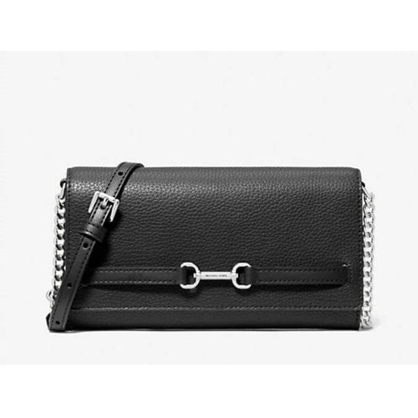 [국내배송]MICHAEL KORS 칼슨 라지 레더 체인 월렛 크로스바디 35S5S2ZC7L