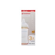 더블하트 모유실감 3세대 PPSU 오후의베이지 240ml (M)