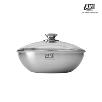 AMT 굿 핸즈마스터 316Ti 스텐 26 웍 + 유리뚜껑