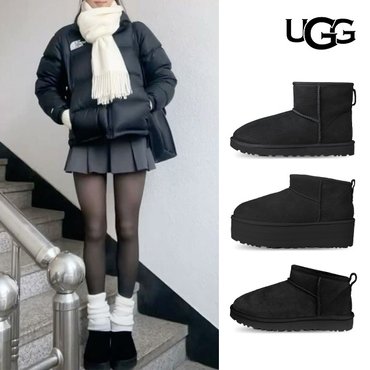 UGG [2024 FW] 미국어그 UGG 클래식 울트라 미니 부츠 3종택1