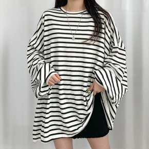 단가라 오버핏 벌룬 긴팔티_P320030992