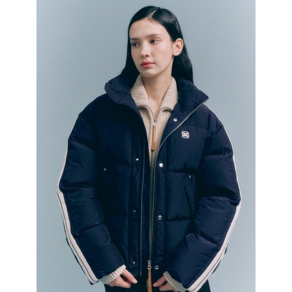 로턴 덕 다운 패딩_네이비