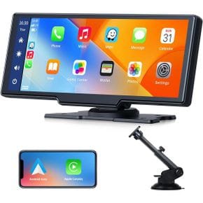 독일 카플레이 모니터 VOLAM Wireless Apple Carplay Android Car Display with 9.26 Inch Scree