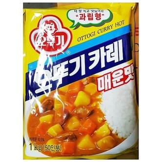  카레 가루 매운맛 오뚜기 1kg 카레 전문점용 전문 (W4287E7)