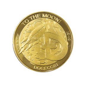 기념주화 가상화폐 도지코인 골드 HT-COIN005