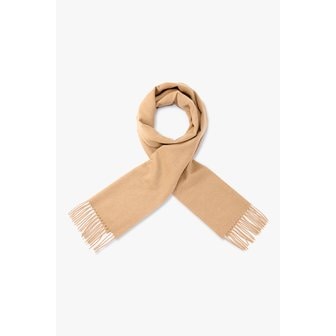 MAN ON THE BOON [JOHNSTONS OF ELGIN] 플레인 캐시미어 스카프 4715320206000