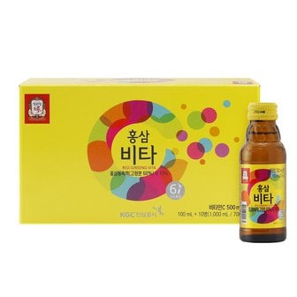  정관장 홍삼비타 100ml 100병-6년근홍삼/비타민C/비타민음료