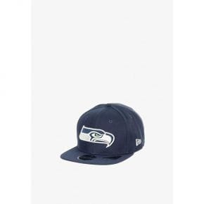 우먼 뉴 에라 SEATTLE SEAHAWKS NFL OCEANSIDE 9FIFTY 오리지널 핏 스냅백 - 볼캡 야구모자 골프