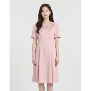 레이스 카라플레어 원피스 CB25WOC038Z_P391220115