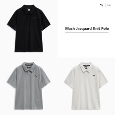 마하 자카드 니트 폴로 남성용 940651- 01 02 03 Mach Jacquard Knit Polo