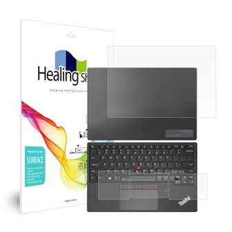 Healing Shield 레노버 씽크패드 X12 Detachable 키보드 외부보호필름 세트