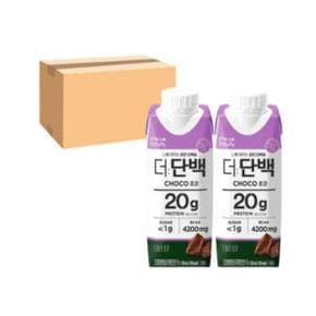 빙그레 더단백 드링크 초코 250ml 36팩