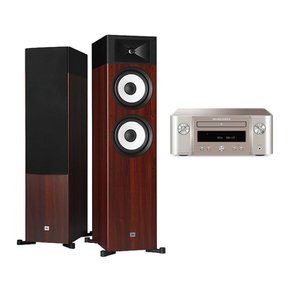 M-CR412 + JBL Stage A190 하이파이오디오.