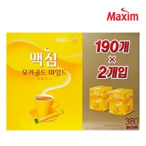 맥심 모카골드 마일드 커피믹스 380T