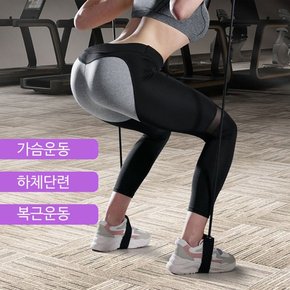 바디 짐스틱 홈트 튜빙밴드 필라테스 코어 운동 기구