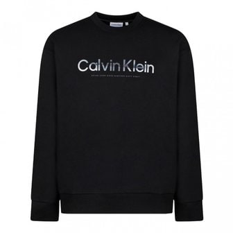 Calvin Klein 캘빈클라인 맨투맨 남성 남자 블랙 검정 가을 스웨트셔츠 K10K112951 BEH