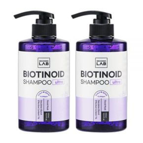 GROOMING LAB 두피케어 비듬 비오티노이드 샴푸 울트라 500ml 2개입