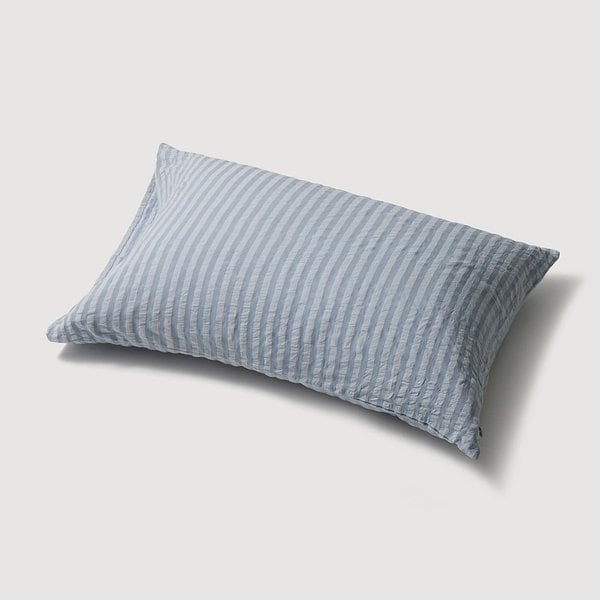 코튼 블렌디드 서커 베개커버 70x50cm 블루 J606204000251