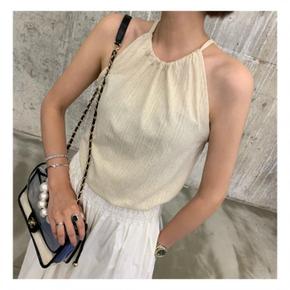 sleeveless string TOP ( 베이지, 네이비 ) (2634610)