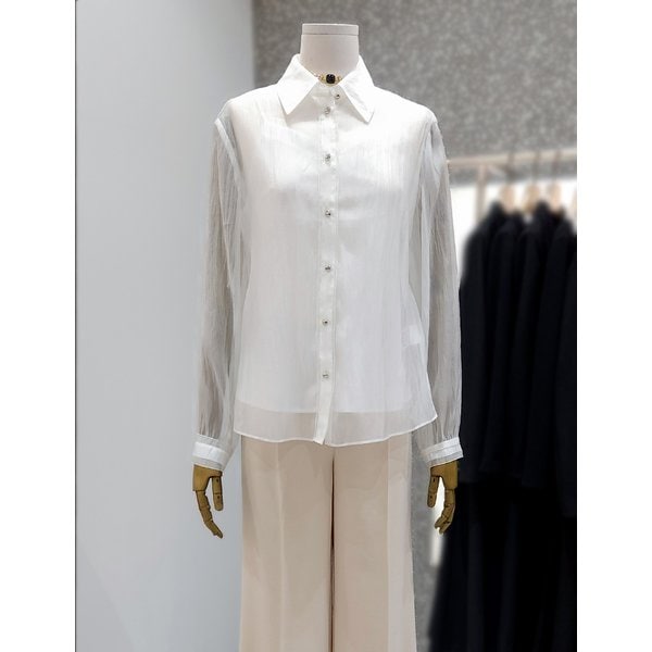 [부산점] 시스루 링클 블라우스 이너 세트 JS4B0BL821