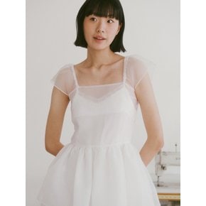 Bridal Peony Tiered Dress_white