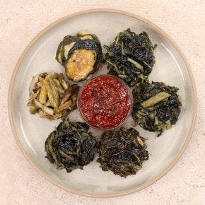 향긋한 산채 비빔나물 3종세트 (소고기,고추,간장)/125g