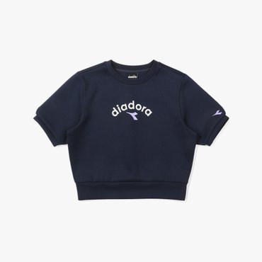 디아도라 [공식스토어] 베스티 반팔 티셔츠 우먼 NAVY (D4322TRS21NVS)