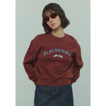 플랙진 PLAC 플랙 오리지널 로고 스웨트셔츠 PWTF1WSL33W