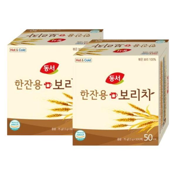 [동서식품] 동서식품 한잔용 보리차 50입 2개 (S15725236)