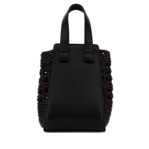 [해외배송] 로에베 해먹 우븐 컴팩트 백 A538H13X65 BLACKBROWN B0441940767