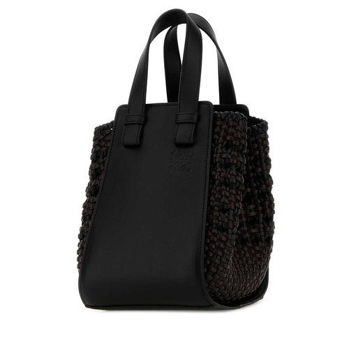 [해외배송] 로에베 해먹 우븐 컴팩트 백 A538H13X65 BLACKBROWN B0441940767
