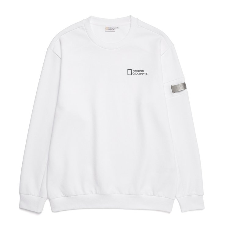 블루핀 어반 로고 맨투맨 N221USW210