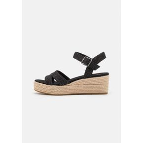 4451499 TOMS AUDREY - Wedge sandals black