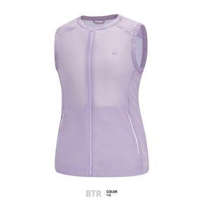 하랑 여성 여름 골프 등하단메쉬 펀칭 경량 베스트 (BUV0732W)