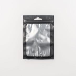 컬러 포장용 반투명 미니 지퍼백 블랙 10.5x15cm (S41306699)