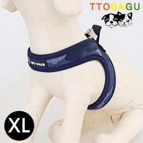 OP 지엠펫 또사구 밀리터리 유선타입 하네스 네이비XL