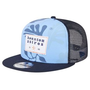 [해외] 뉴에라 모자 MLB [휴스턴 애스트로스] Bikini Bottom Trucker 9FIFTY Snapback Hat - Nav